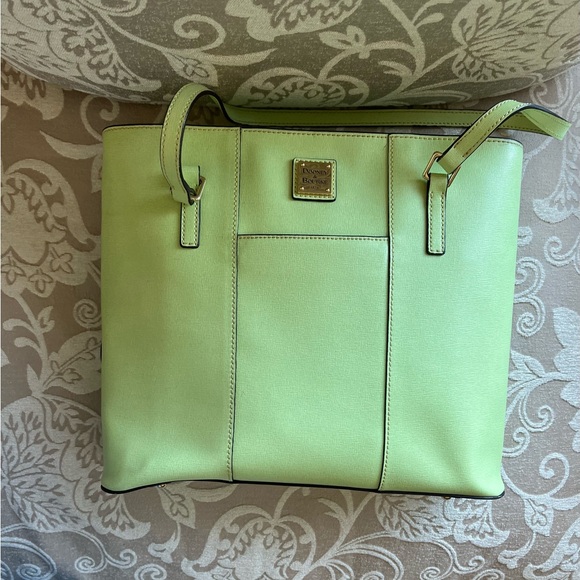 Dooney & Bourke Light Green Tote Bag - Picture 1 of 16
